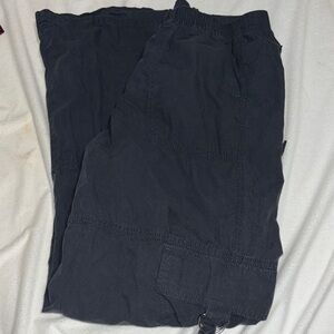 Wild Fable Black Cargo Jeans Relaxed Fit